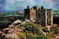 656060 Carn Brea Castle A4 Limited Edition Watercolour Print