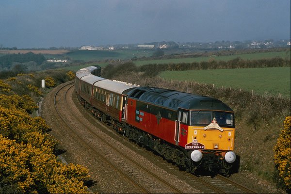 656072 The Cornishman Luxury Train A4 Photo Print