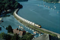 656077 China Clay Train Fowey Estuary At Golant A4 Photo Print