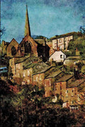 656079 Stippy Stappy, St. Agnes A4 Limited Edition Watercolour Print