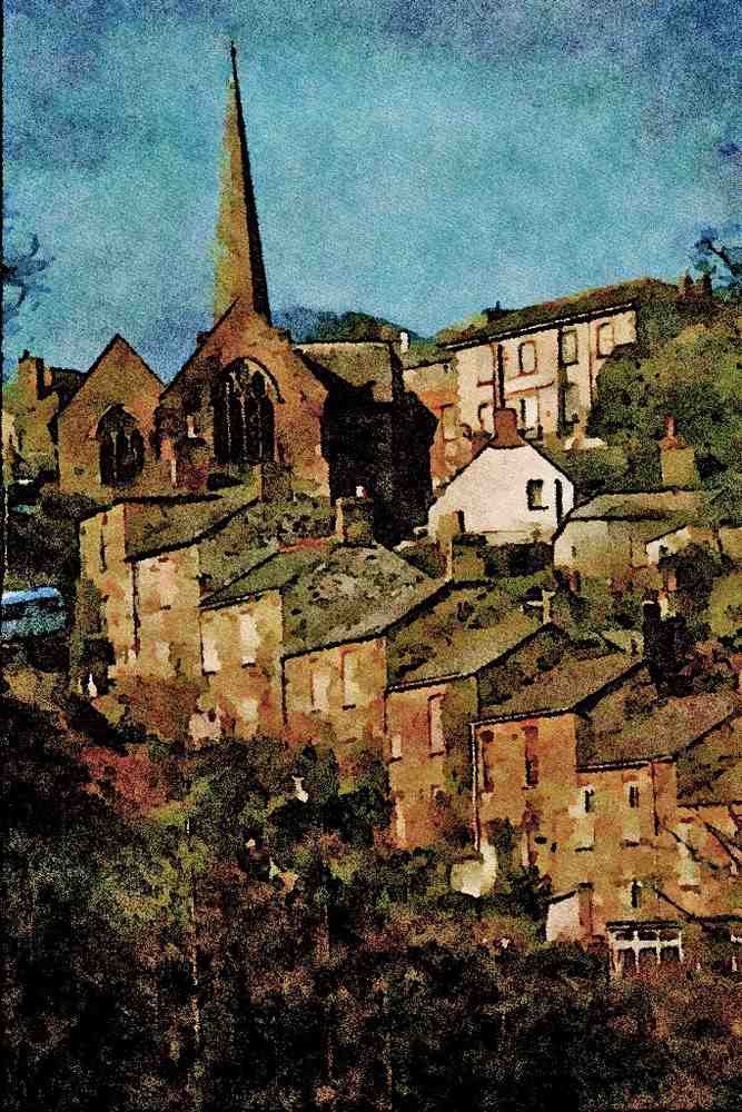 656079 Stippy Stappy, St. Agnes A4 Limited Edition Watercolour Print