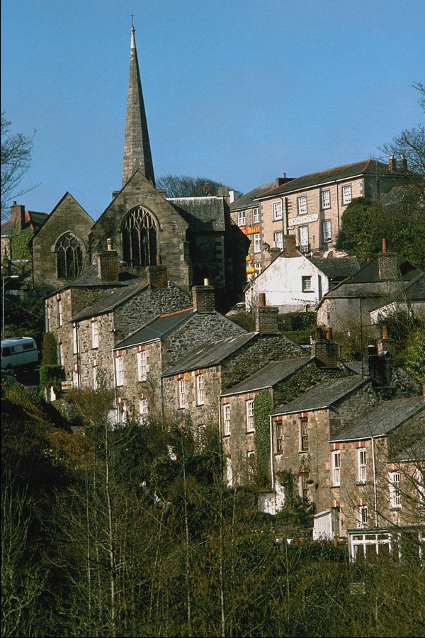 656079 Stippy Stappy, St. Agnes A4 Photo Print