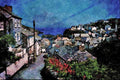 656093 Port Issac A4 Limited Edition Watercolour Print
