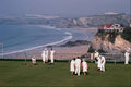 656095 Game Of Bowls At Newquay A4 Photo Print
