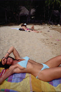 657024 Woman Sunbathing In Jalapa, Mexico A4 Photo Print