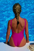 657035 Girl Sitting Poolside, Lanzarote, Spain A4 Photo Print