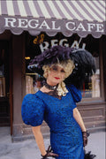 657080 Girl In Old time Costume, Universal Studios, Florida A4 Photo Print