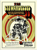 658 stewardesses movie poster 2 Vintage Advert A4 Photo Print