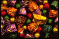 658006 Christmas Candies A4 Photo Print