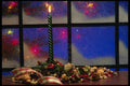 658011 Christmas At Window A4 Photo Print