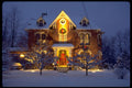 658016 Home Decorated For Christmas In Upstate New York A4 Photo Print