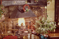 658024 Old English Pub At Christmas A4 Photo Print