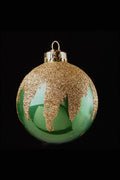 658037 Green Christmas Ball A4 Photo Print