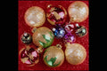658039 Christmas Balls A4 Photo Print