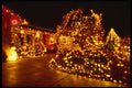 658054 Elaborate Christmas Lights, Everett, Washington A4 Photo Print