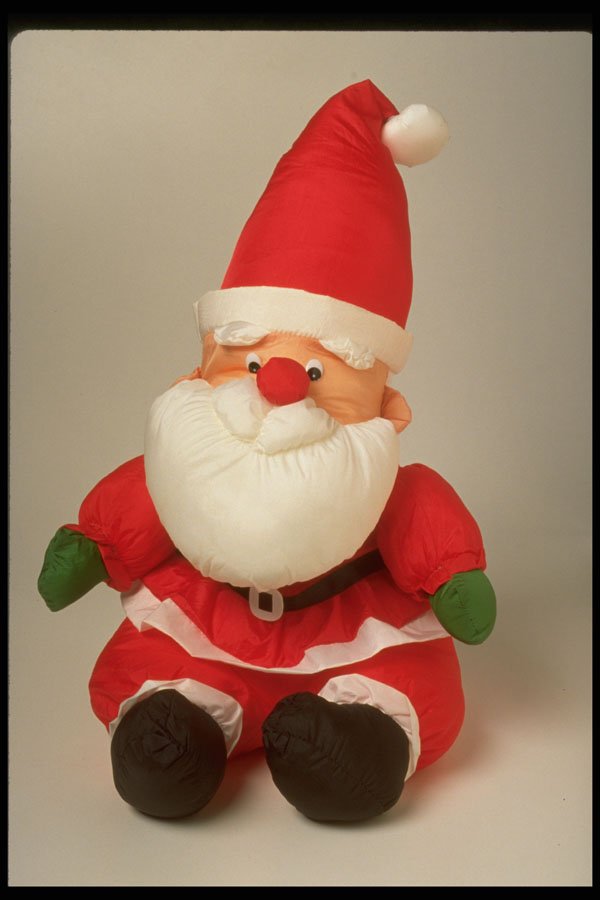 658058 Santa Sitting A4 Photo Print