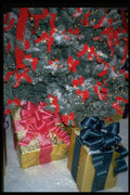 658082 Presents And Christmas Tree A4 Photo Print