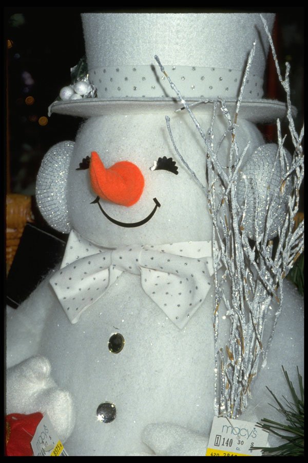 658084 Snowman A4 Photo Print