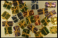 658099 Packages With Gold Cord A4 Photo Print