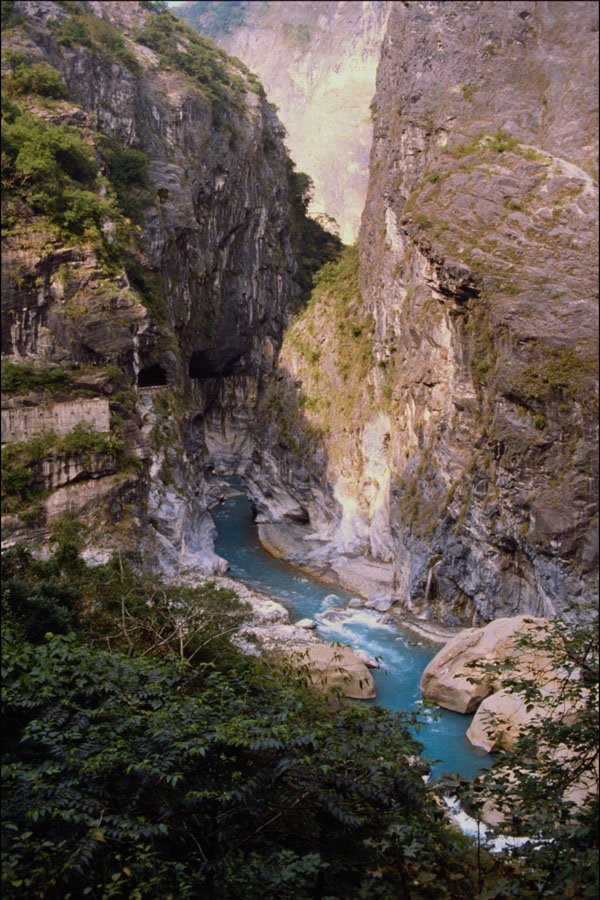 660033 Scene Of Taroko Gorge, Taiwan A4 Photo Print