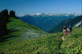660045 Hikers On The Pacific Crest Trail, California, U.S.A. A4 Photo Print