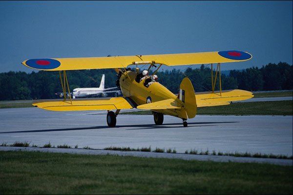 661003 Tiger Moth Aircraft, Trenton Air Show, 1990 A4 Photo Print