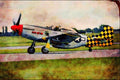 661025 P.51 Mustang, National Capital Air Show, 1990 A4 Limited Edition Watercolour Print