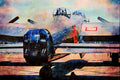 661031 Lancaster Rear Turret A4 Limited Edition Watercolour Print