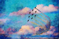 661037 BAe Hawk Red Arrows A4 Limited Edition Watercolour Print