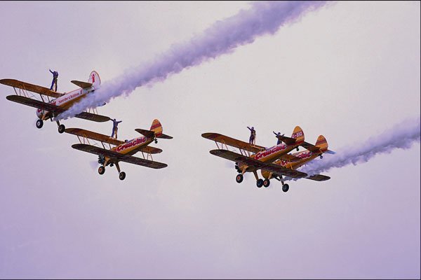 661039 Boeing Stearman X4 A4 Photo Print