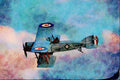 661051 Bristol Fighter A4 Limited Edition Watercolour Print