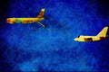 661055 S 3B Viking Performing Aerial Refueling A4 Limited Edition Watercolour Print