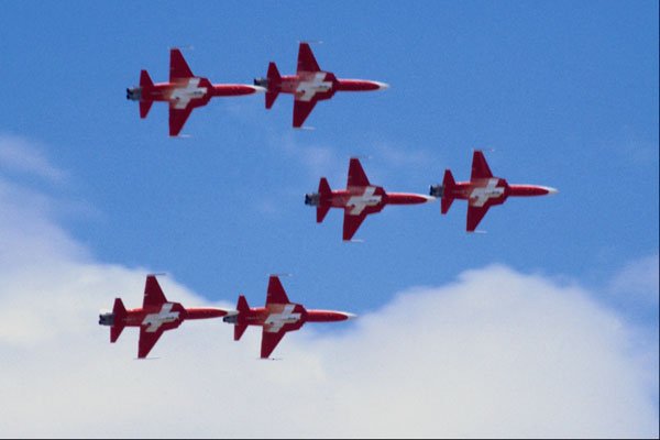 661057 Northop F 5ES, Swiss Air Force A4 Photo Print