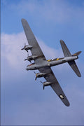 661068 Boeing B.17 Flying Fortress Sally B In Flight A4 Photo Print