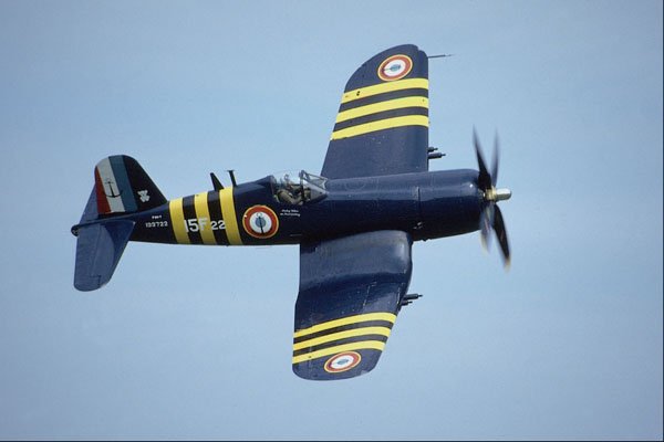 661098 Old Warden Airfield, Grumman Corsair A4 Photo Print