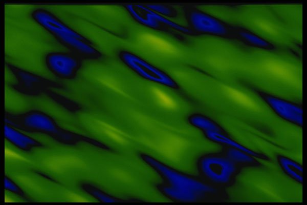 662024 Green blue Shmear, Computer generated Texture A4 Photo Print
