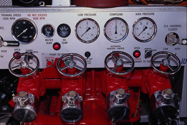 662054 Fire Apparatus, Detail A4 Photo Print