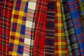 662055 Selection Of Tartans A4 Photo Print