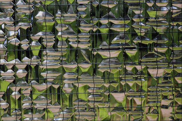 662059 Wired Glass A4 Photo Print