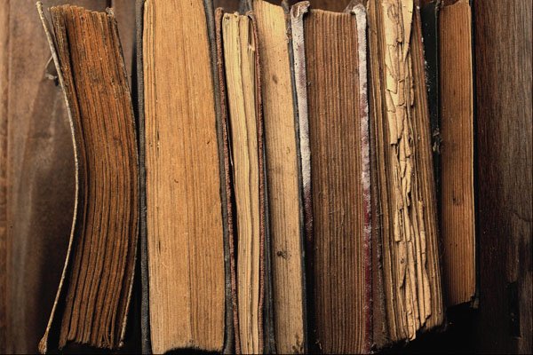 662073 Old Books A4 Photo Print