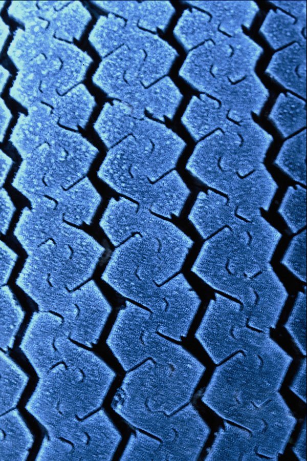 662075 Tractor Tire With Frost A4 Photo Print
