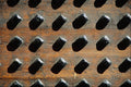 662081 Patterned Wooden Door A4 Photo Print