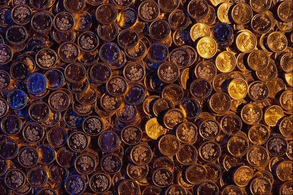 662083 Sterling Coins A4 Photo Print