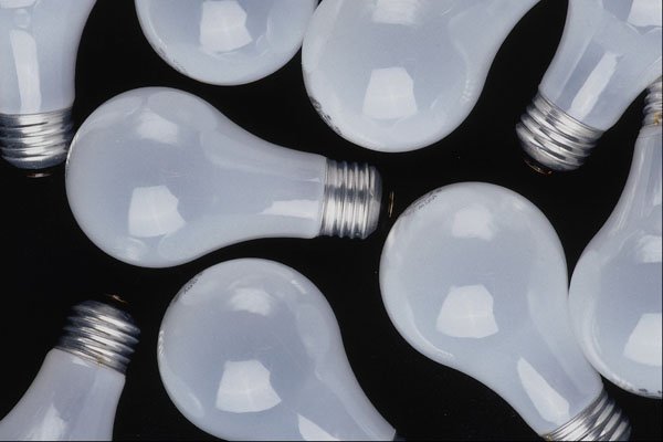662099 Group Of Light Bulbs A4 Photo Print