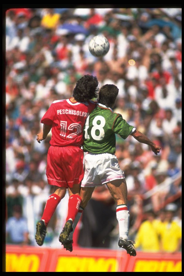 663023 Heads Up, Canada Vs. Mexico 1993 A4 Photo Print