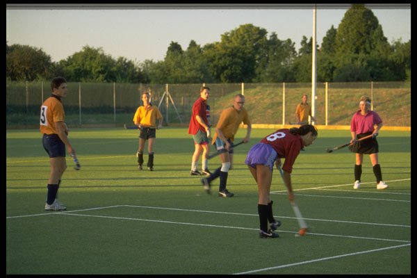 663046 Field Hockey Players A4 Photo Print