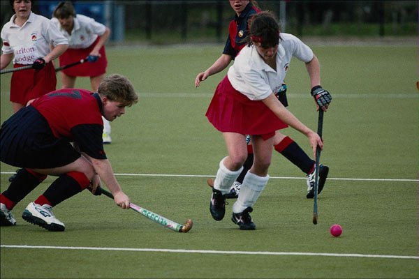 663072 Field Hockey, Ealing Vs. Exmouth, London, England A4 Photo Print