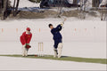 663085 Cricket Match, Frozen Lake, St. Moritz, Switzerland A4 Photo Print
