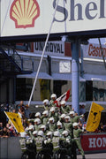 663087 Stunt Team Of Police Officers From Berlin A4 Photo Print