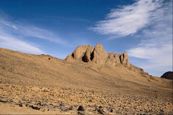 664015 Weathered Sandstone Rock, Niger A4 Photo Print